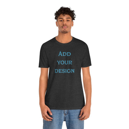 Printify Oracle Custom Stitch T-Shirt featuring a unique aura design on soft fabric, perfect for personalized casual wear.
