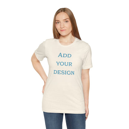 Printify Oracle Custom Stitch T-Shirt featuring a unique aura design on soft cotton fabric.