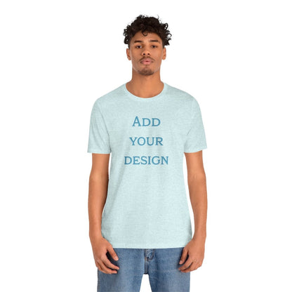 Printify Oracle Custom Stitch T-Shirt featuring a unique aura design, showcasing vibrant colors and detailed artwork.