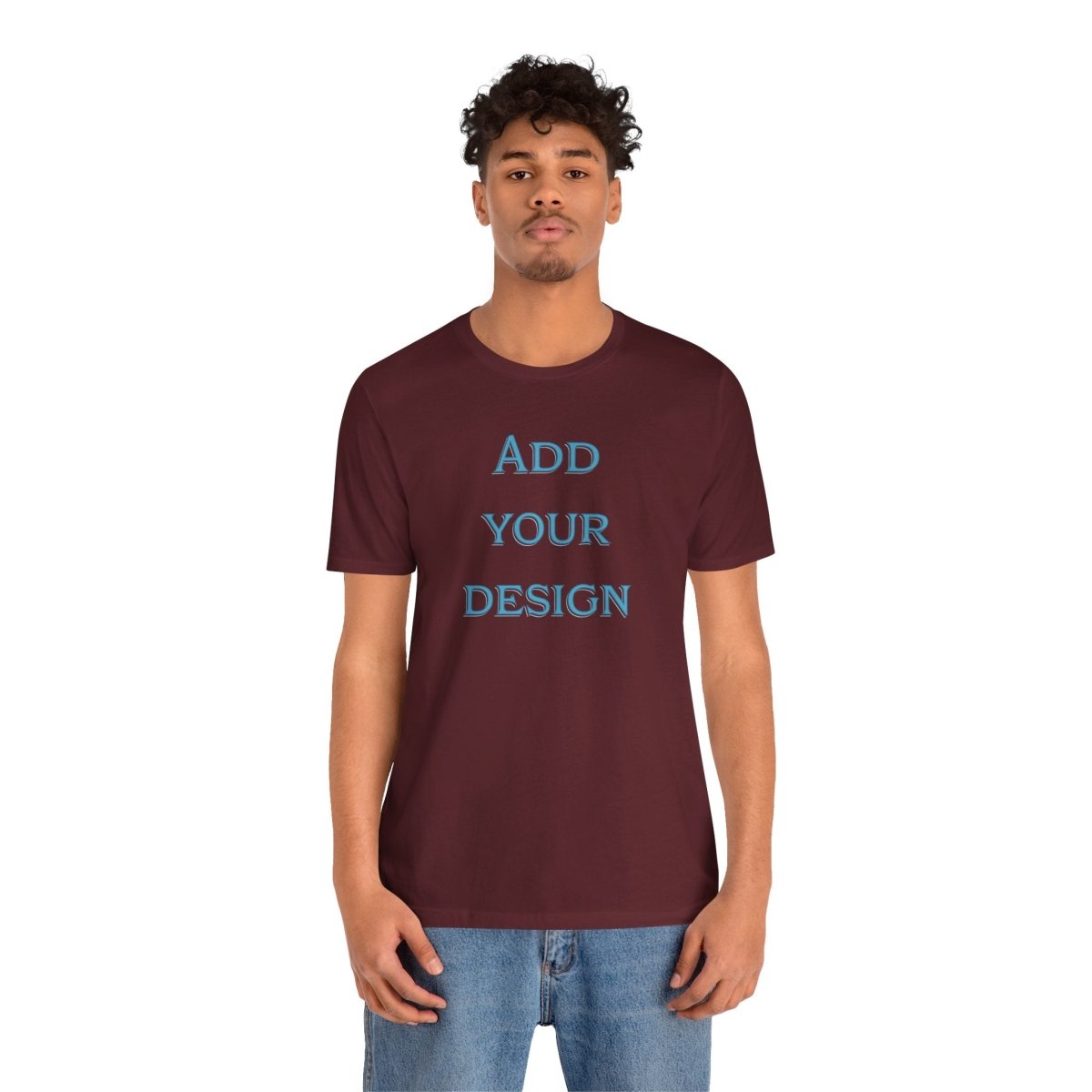 Printify Oracle Custom Stitch T-Shirt featuring a unique aura design on soft fabric, showcasing vibrant colors and detailed artwork.