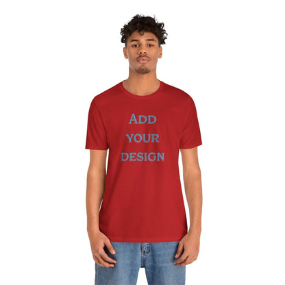 Oracle Custom Stitch Tee by Printify featuring a unique aura design, showcasing a colorful, artistic graphic on a comfortable T-shirt.