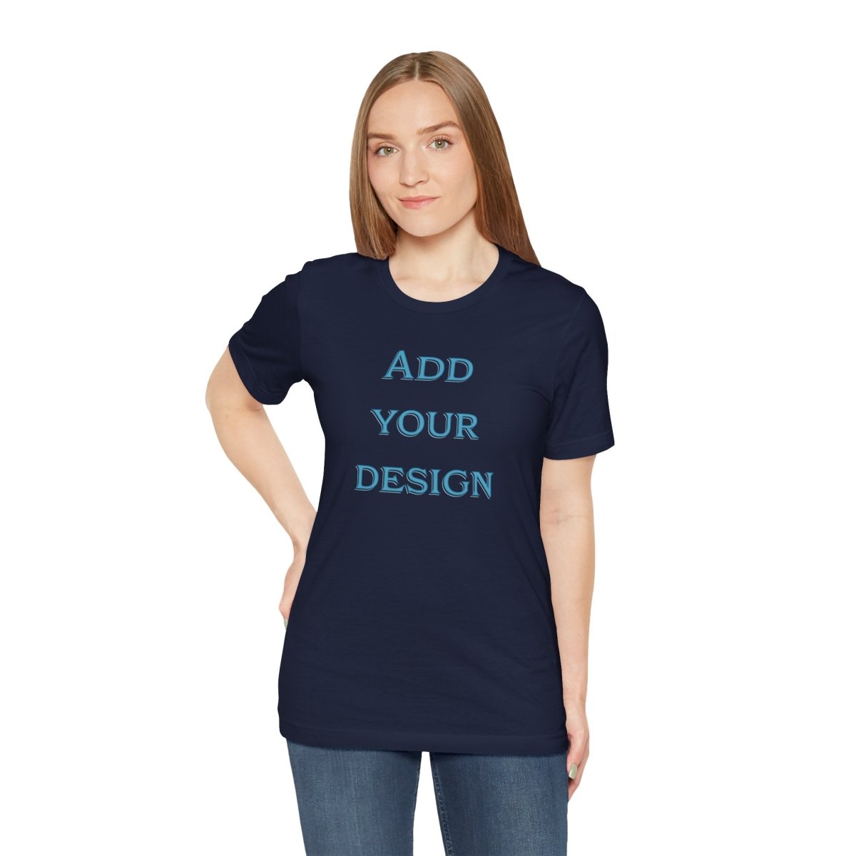Oracle Custom Stitch Tee by Printify featuring a unique aura design on a comfortable cotton T-shirt.