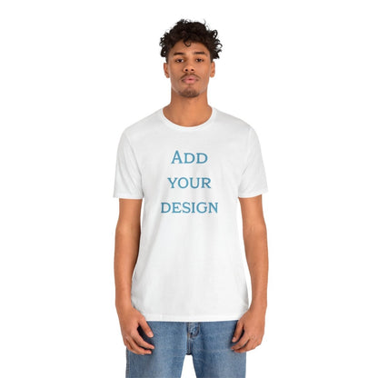 Printify Oracle Custom Stitch Tee featuring a vibrant, unique aura design on a comfortable T-shirt.