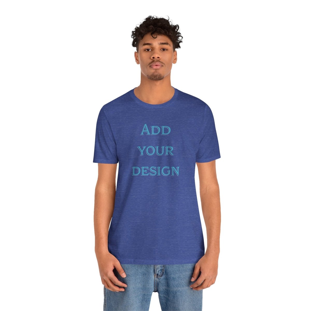 Printify Oracle Custom Stitch T-Shirt featuring a unique aura design with vibrant colors and intricate stitch details.