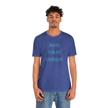 Printify Oracle Custom Stitch T-Shirt featuring a unique aura design with vibrant colors and intricate stitch details.