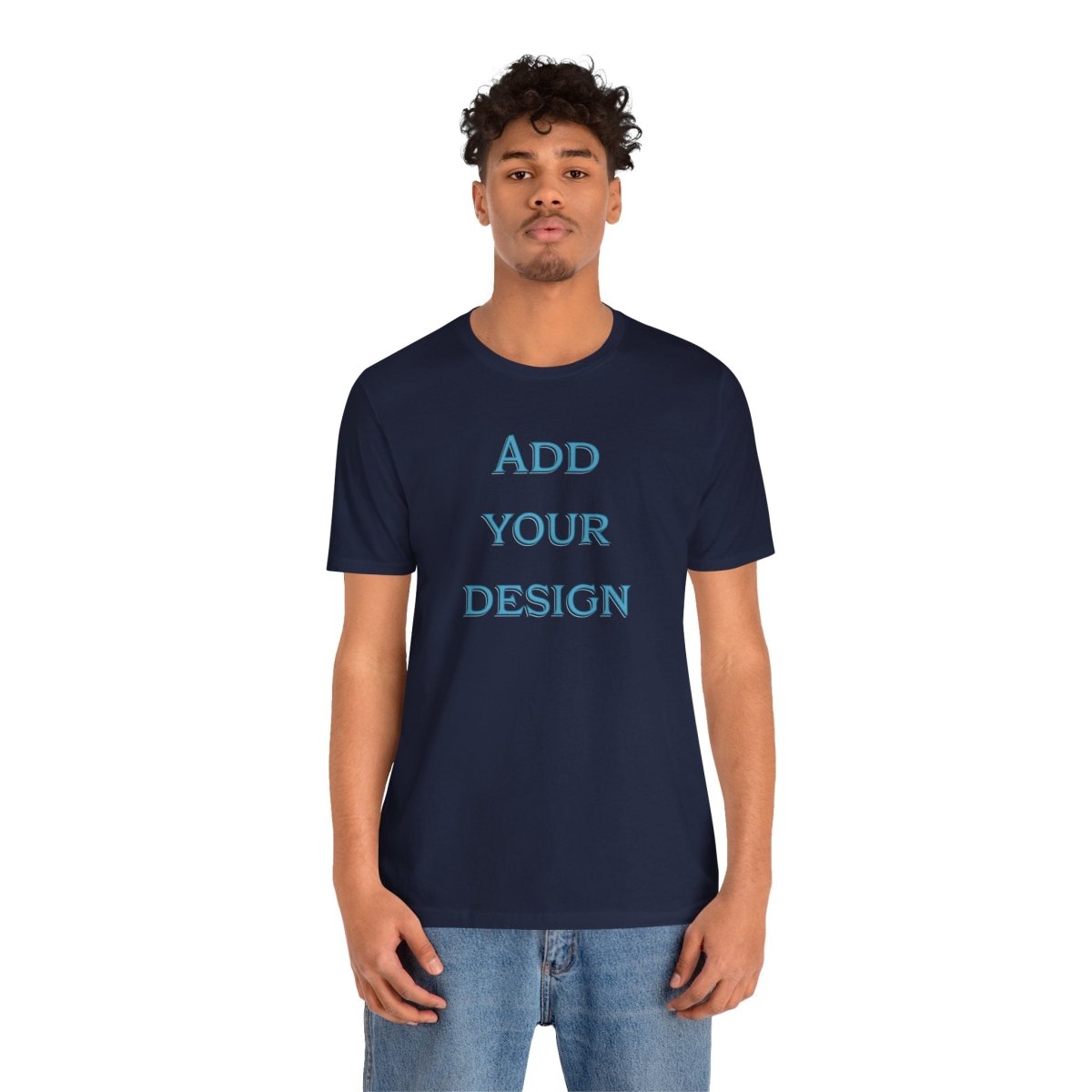 Printify Oracle Custom Stitch T-Shirt featuring a unique aura design, displayed on a white fabric shirt with vibrant colors.