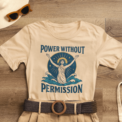 Power Without Permission Shirt – Feminist Activist Graphic Tee for Women’s Empowerment - Spirit Stitch