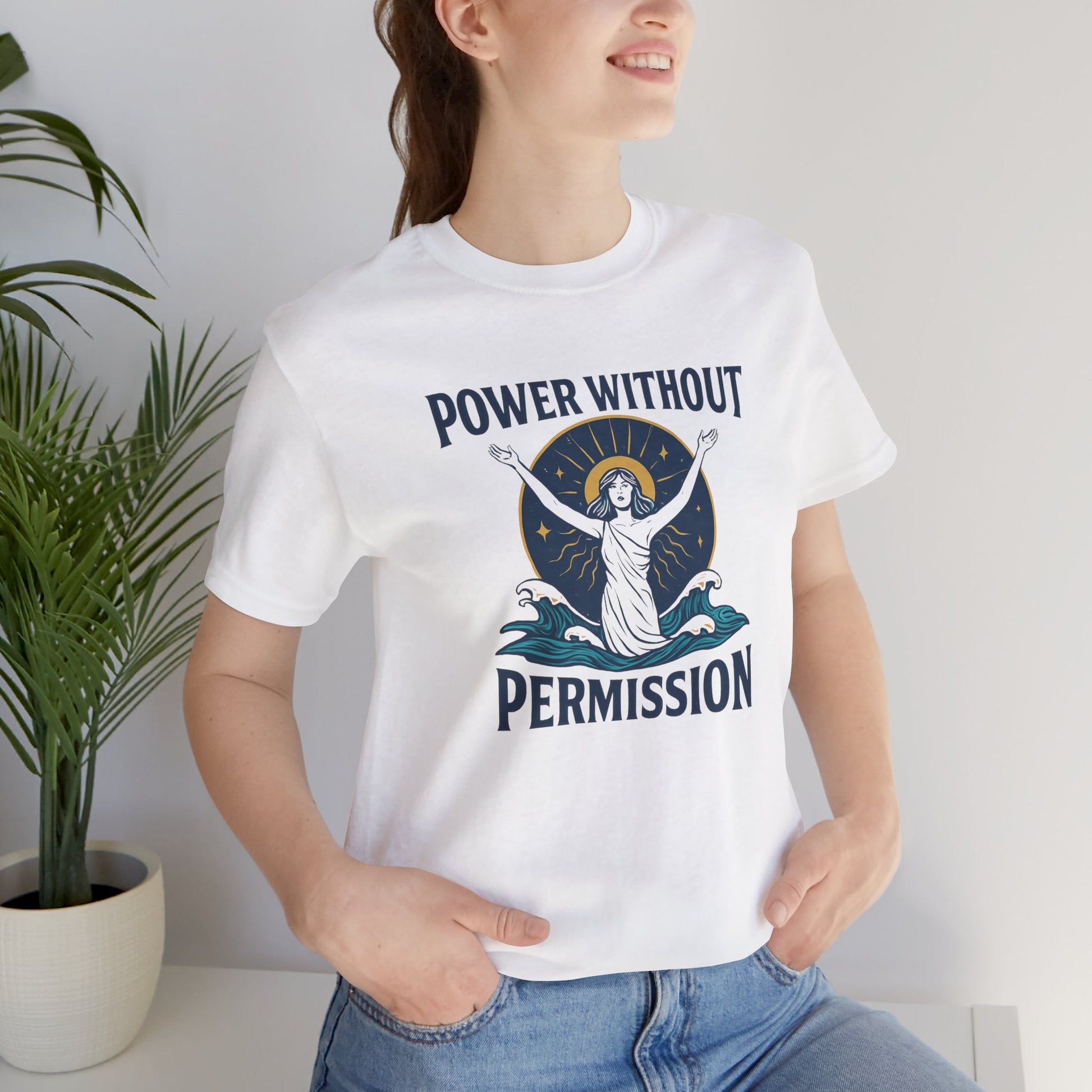 Power Without Permission Shirt – Feminist Activist Graphic Tee for Women’s Empowerment - Spirit Stitch