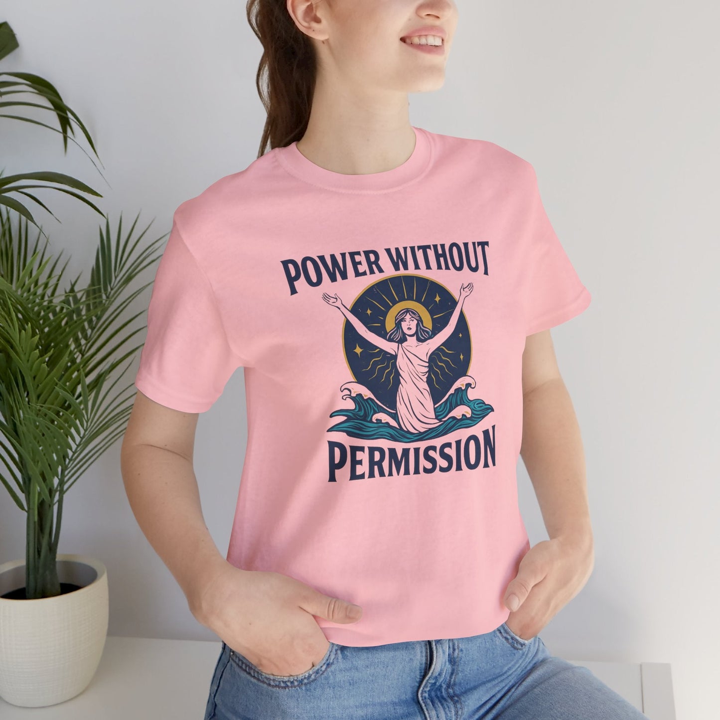 Power Without Permission Shirt – Feminist Activist Graphic Tee for Women’s Empowerment - Spirit Stitch