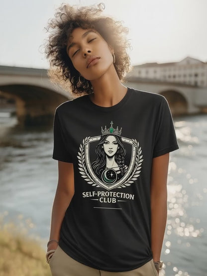 Emerald Guardian Self-Protection Club Shirt – Personalized Women’s Matching Group Tee — Soft Everyday Tee