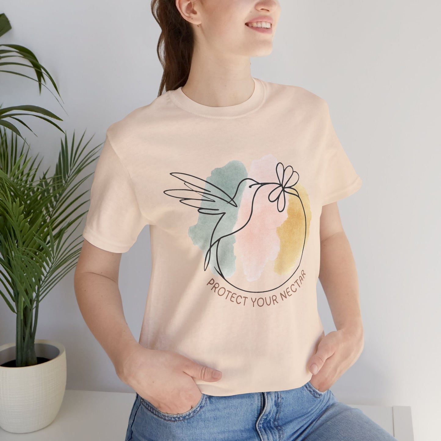 Protect Your Energy Shirt | Gentle Boundaries Tee | Minimalist Dove Design | Soft Empowerment Top - Spirit Stitch