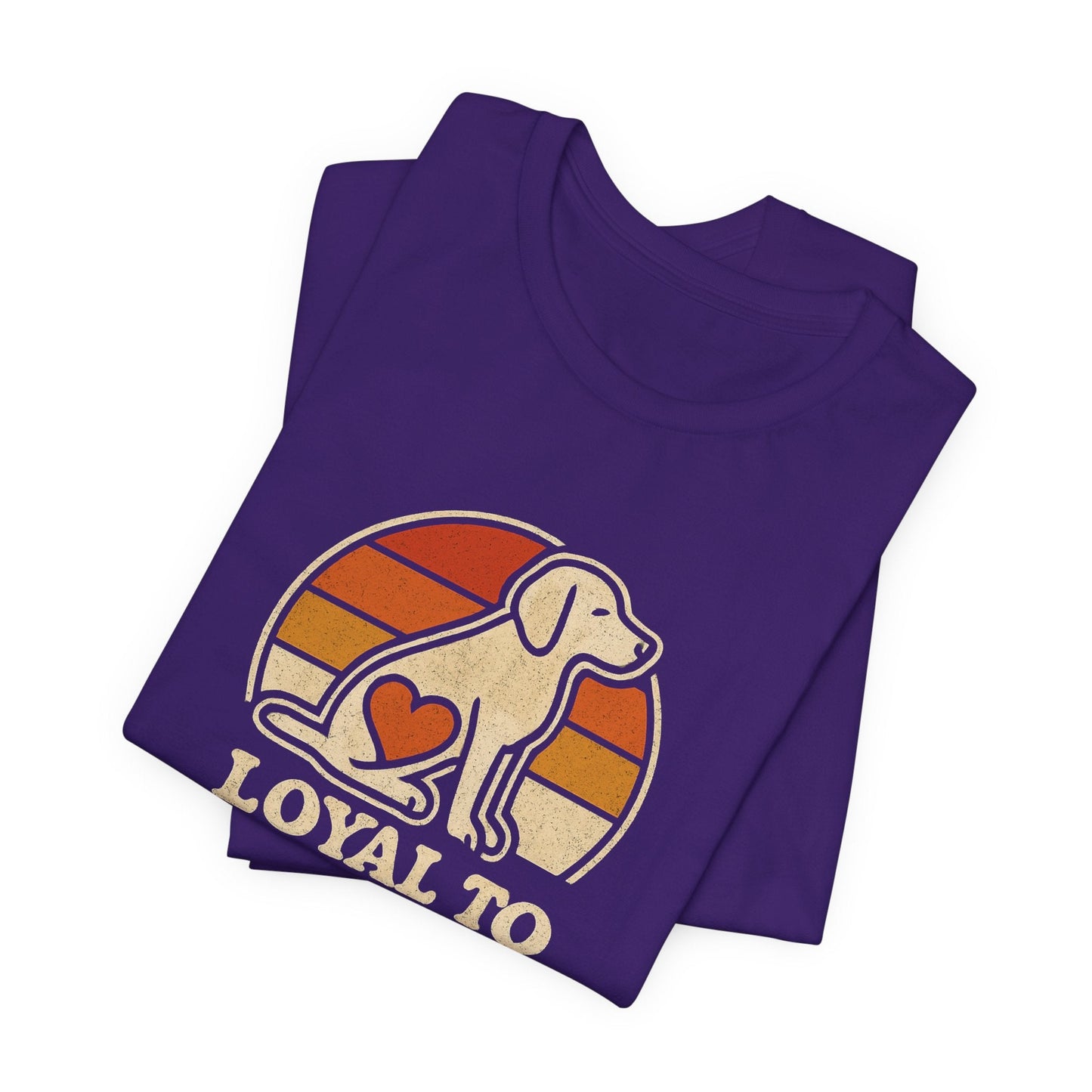 Retro Dog – Loyal to Myself First Tee - Spirit Stitch