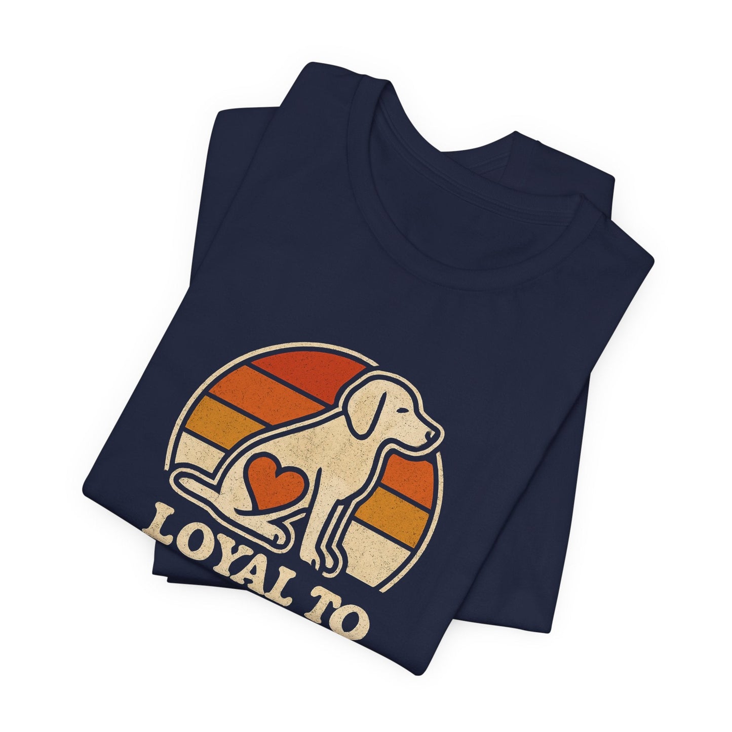 Retro Dog – Loyal to Myself First Tee - Spirit Stitch