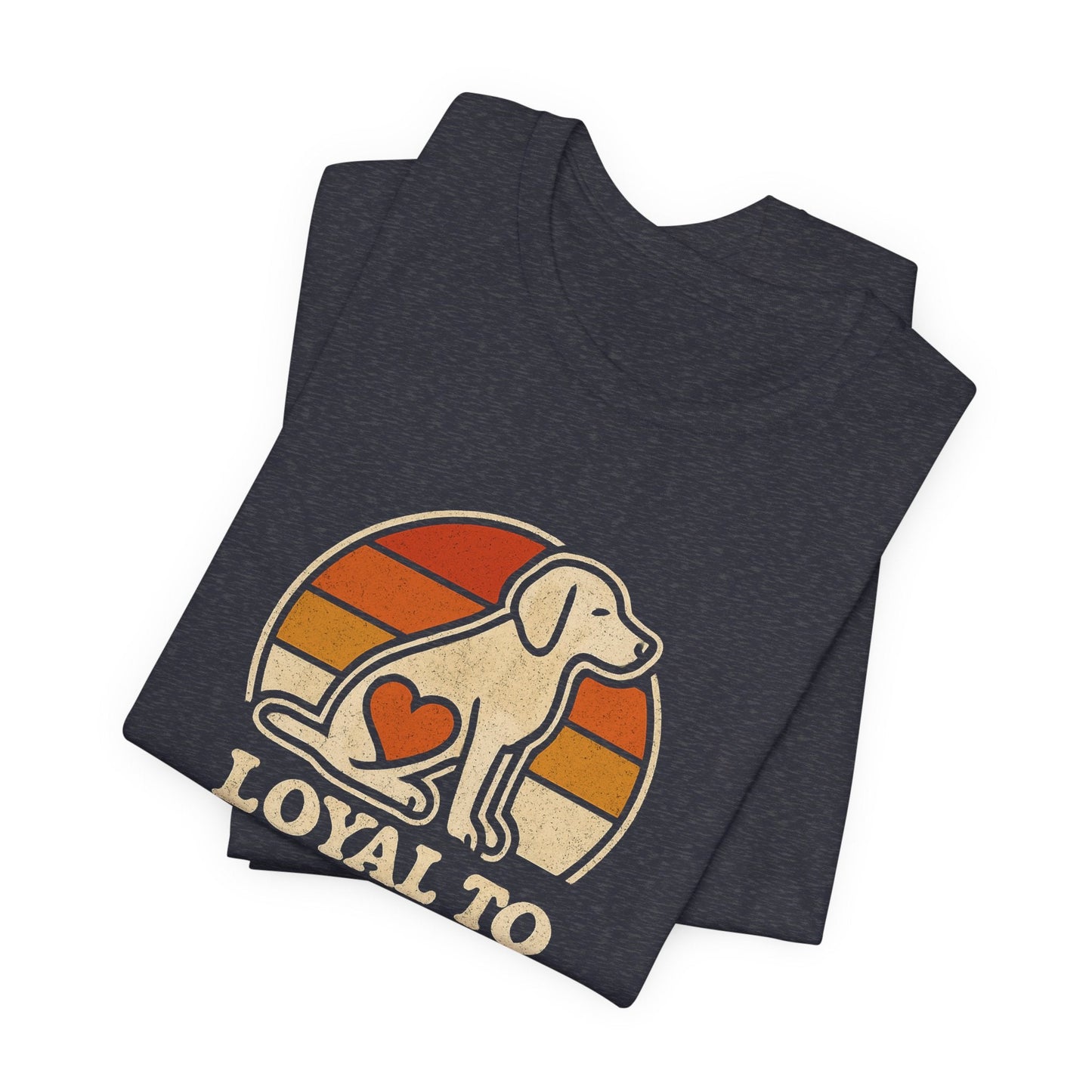 Retro Dog – Loyal to Myself First Tee - Spirit Stitch