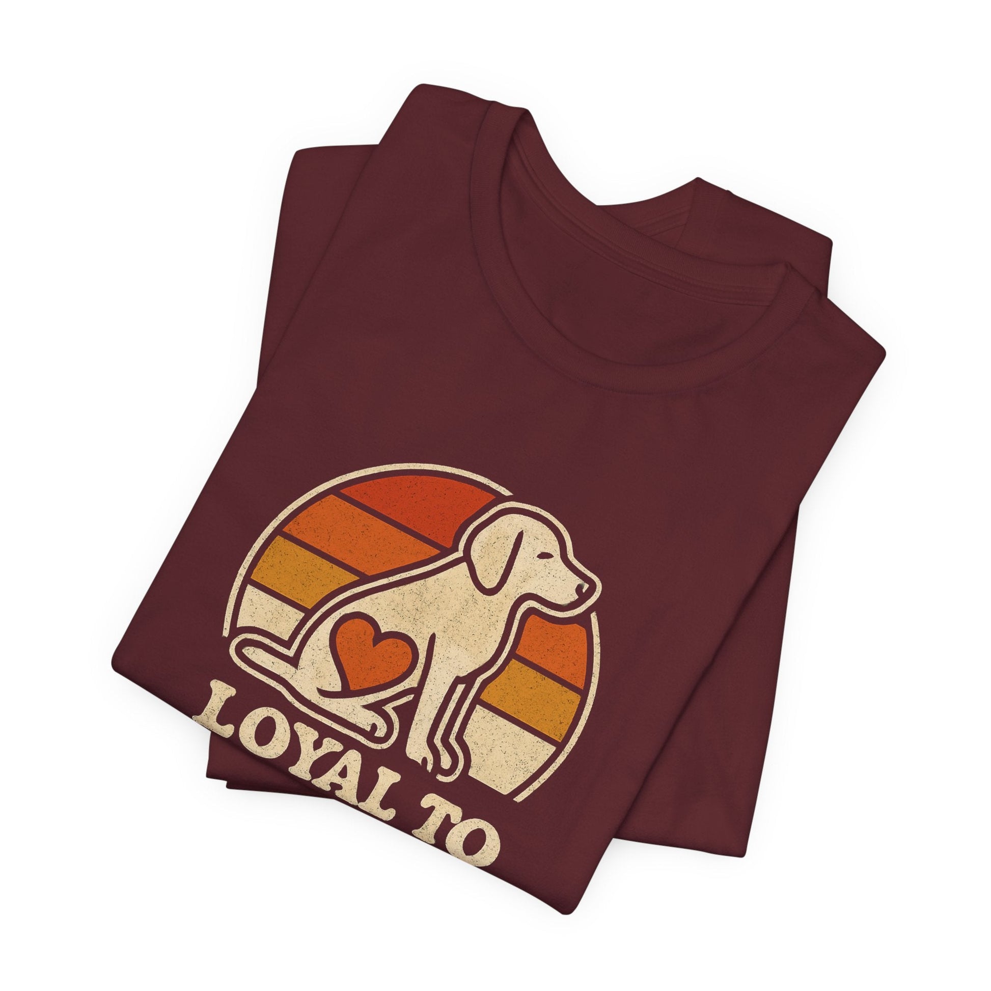 Retro Dog – Loyal to Myself First Tee - Spirit Stitch