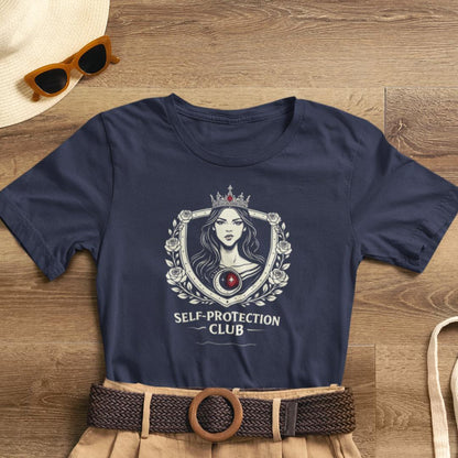 Ruby Guardian Self - Protection Club Shirt – Personalized Matching Women’s Empowerment Tee - Spirit Stitch