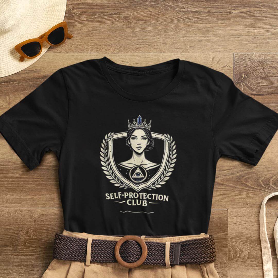 Self - Protection Club Trio – Ruby, Sapphire & Emerald Set of 3 Empowerment Tees - Spirit Stitch