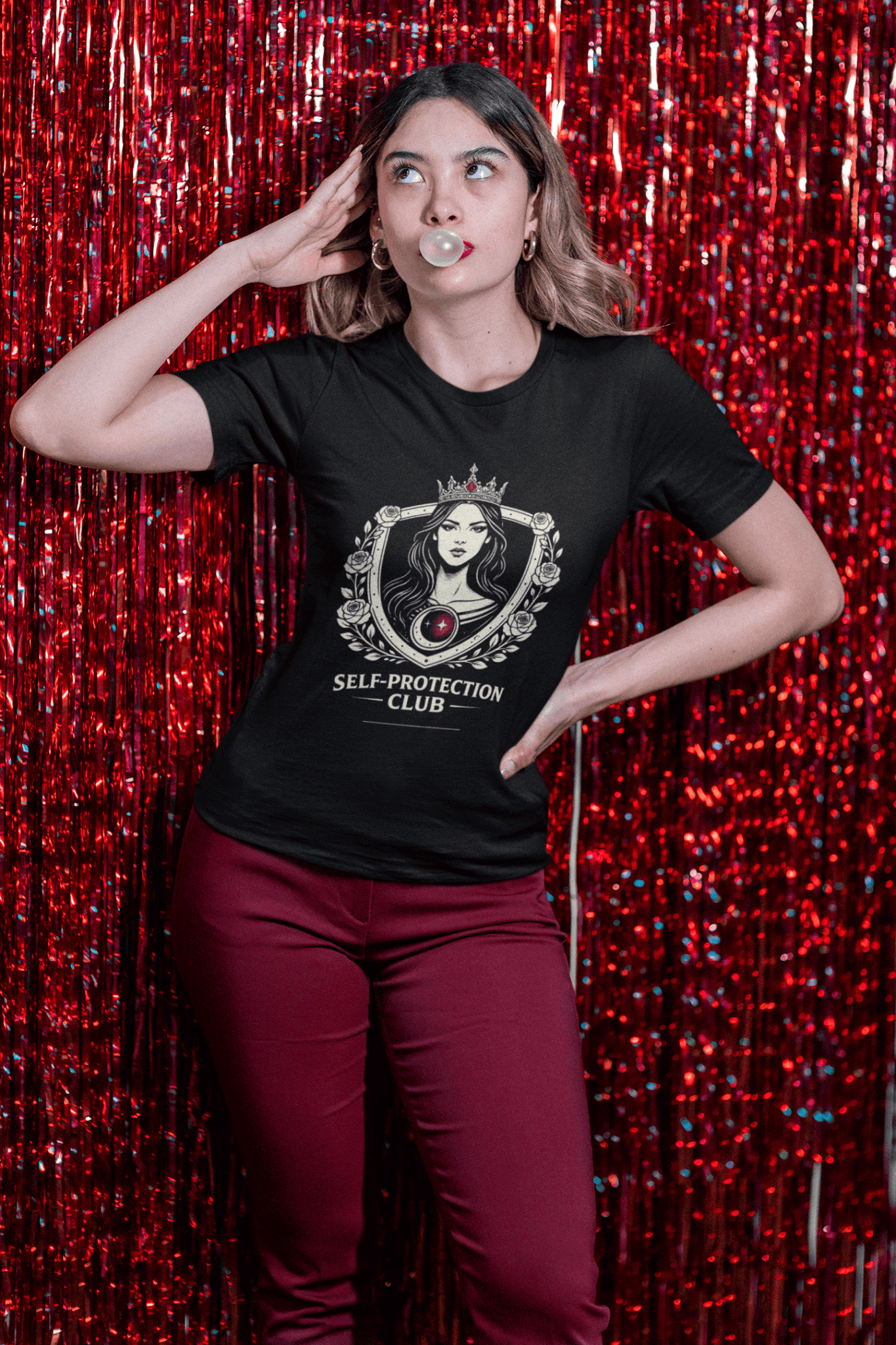 Self - Protection Club Trio – Ruby, Sapphire & Emerald Set of 3 Empowerment Tees - Spirit Stitch