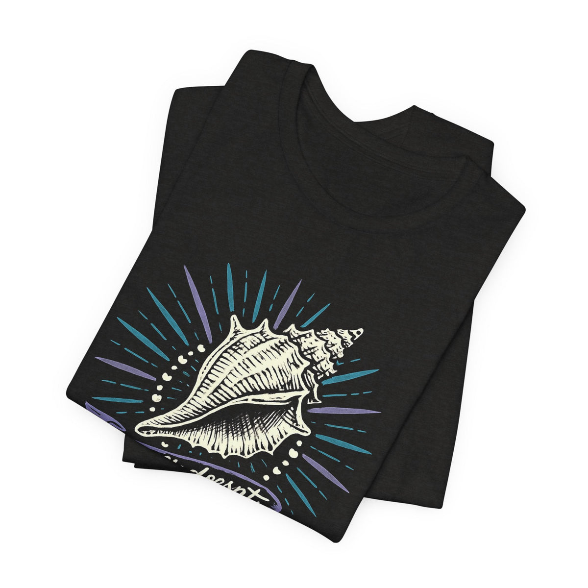 Soft Doesn’t Mean Weak Shirt | Seashell Empowerment Tee | Ocean Calm Strength Top | Gentle Rebels Collection - Spirit Stitch