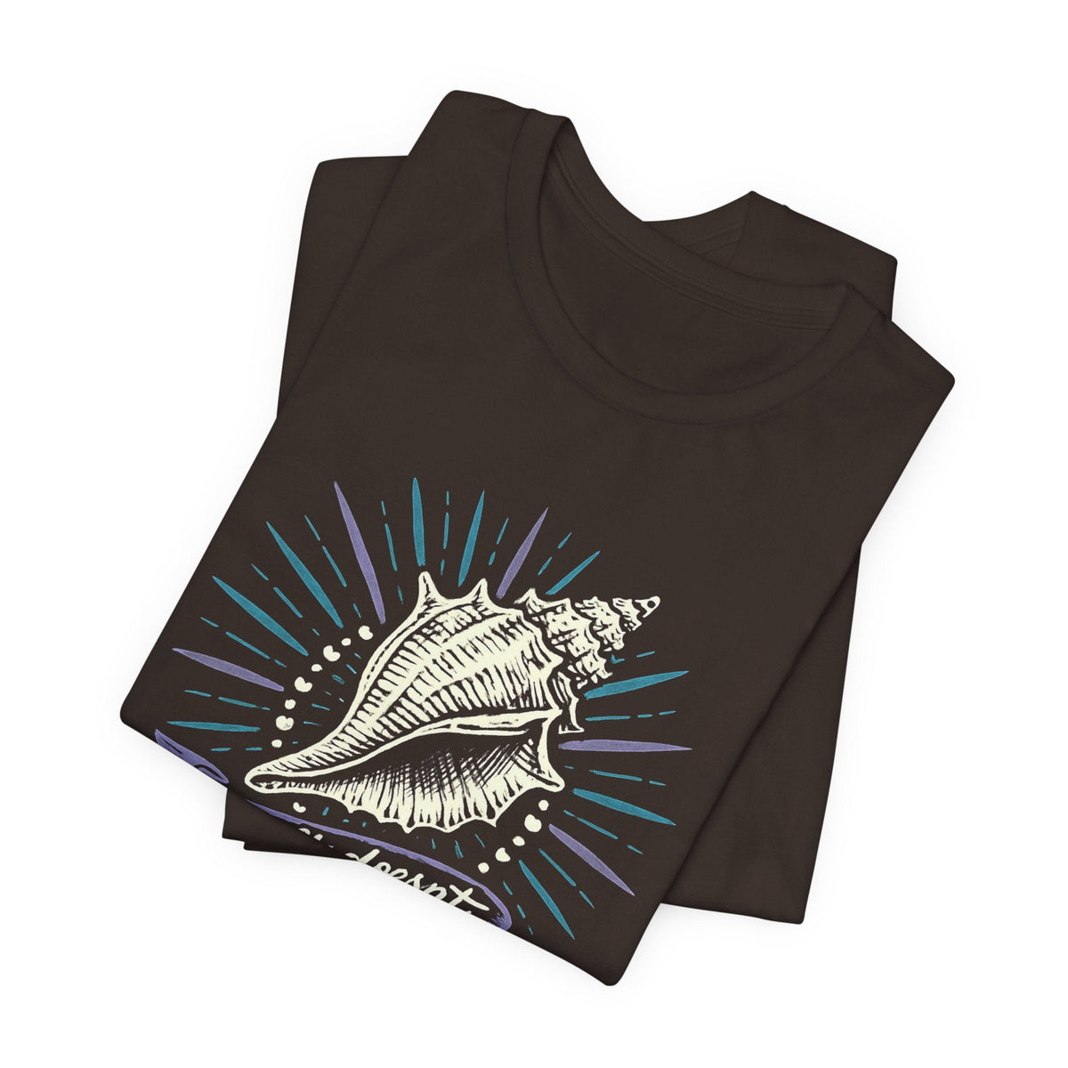 Soft Doesn’t Mean Weak Shirt | Seashell Empowerment Tee | Ocean Calm Strength Top | Gentle Rebels Collection - Spirit Stitch