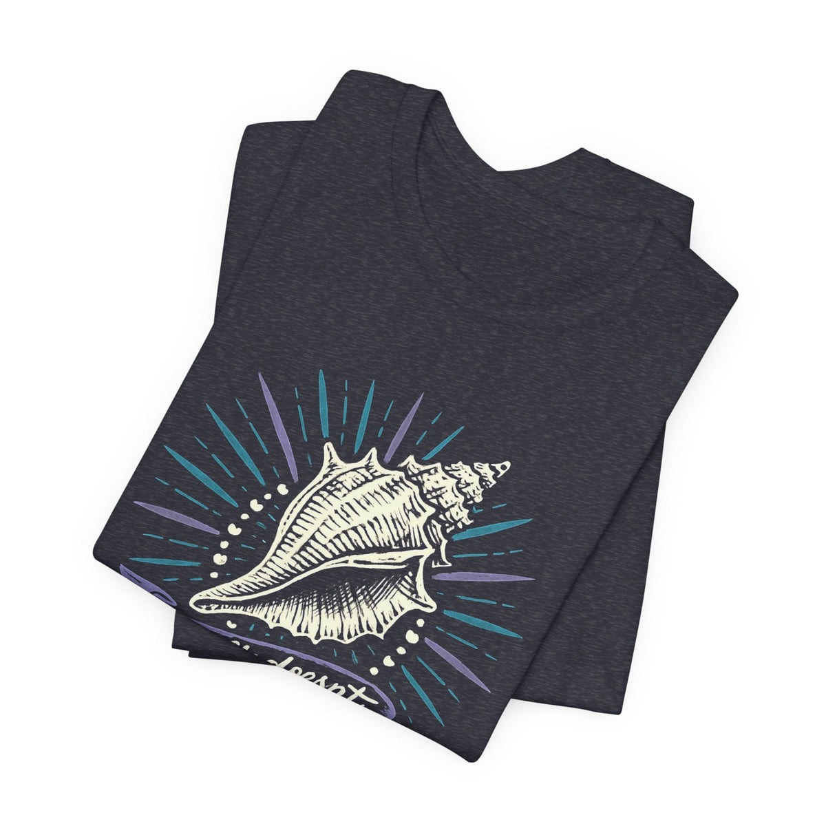 Soft Doesn’t Mean Weak Shirt | Seashell Empowerment Tee | Ocean Calm Strength Top | Gentle Rebels Collection - Spirit Stitch