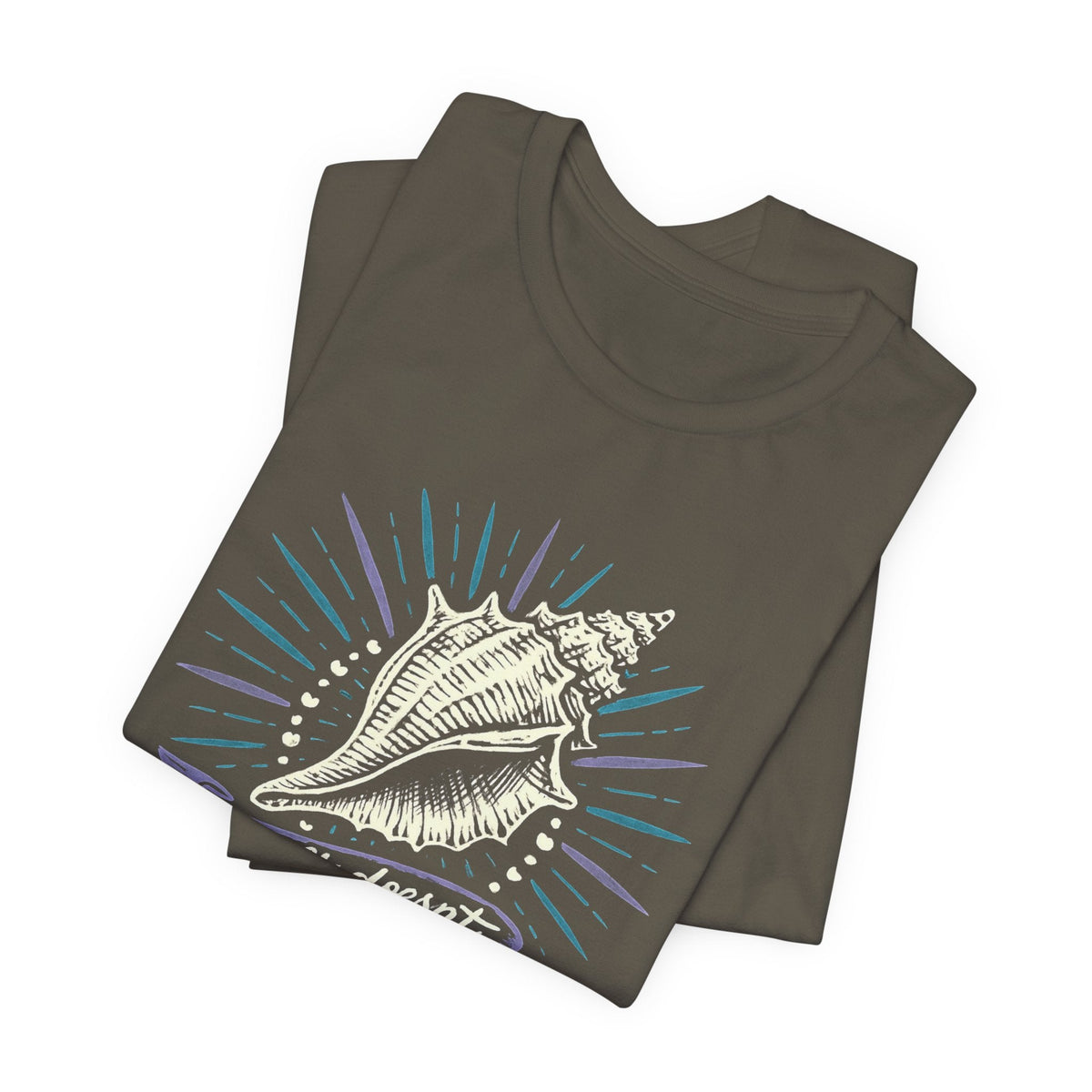 Soft Doesn’t Mean Weak Shirt | Seashell Empowerment Tee | Ocean Calm Strength Top | Gentle Rebels Collection - Spirit Stitch