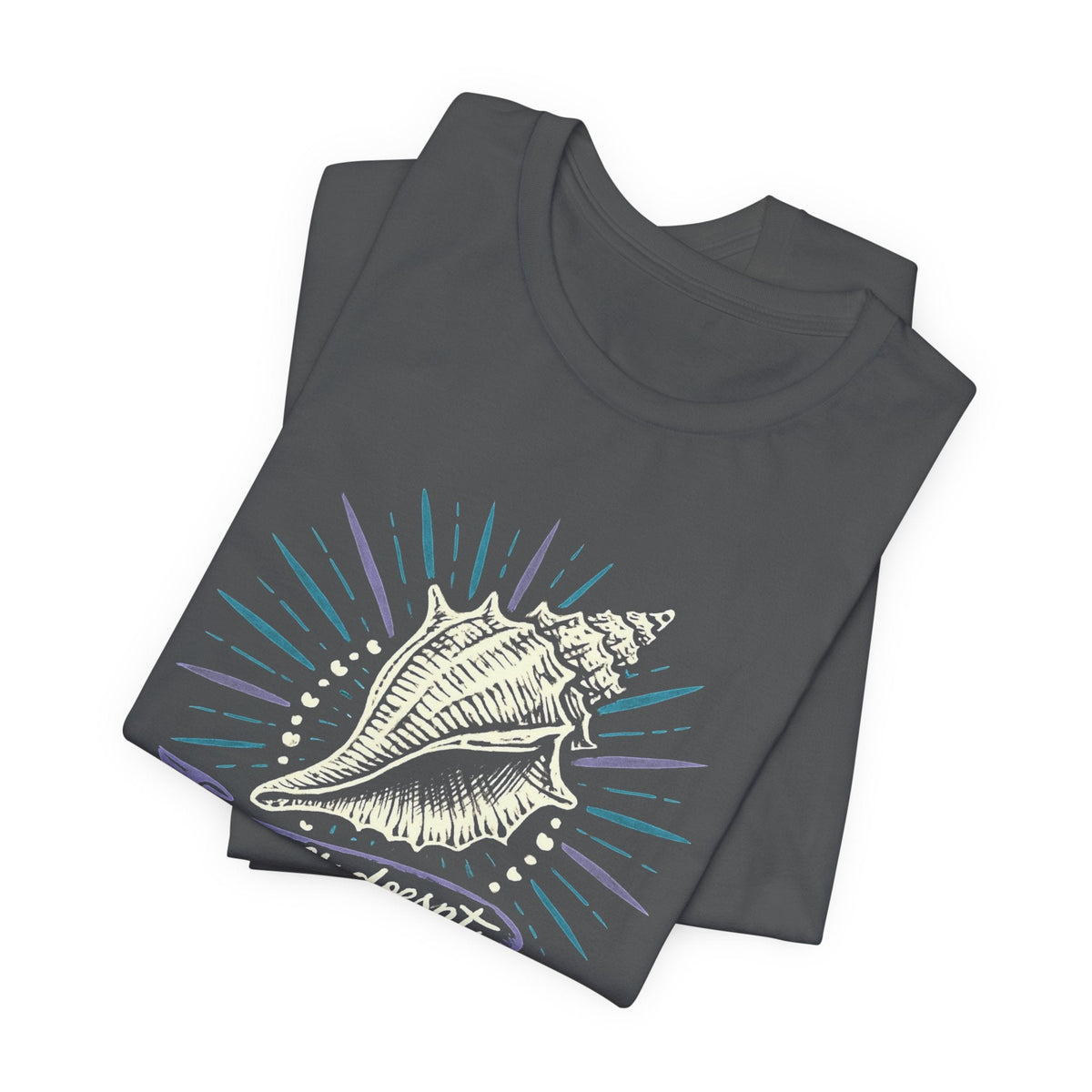 Soft Doesn’t Mean Weak Shirt | Seashell Empowerment Tee | Ocean Calm Strength Top | Gentle Rebels Collection - Spirit Stitch