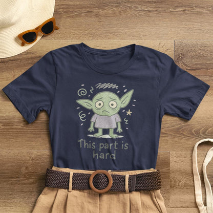 This Part Is Hard T-Shirt — Gentle Validation Comfort Tee for Tough Days - Spirit Stitch