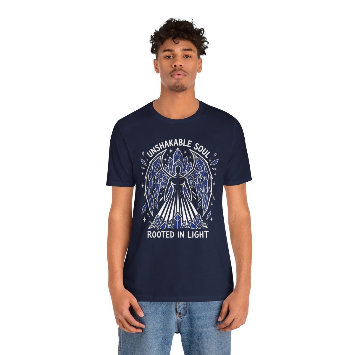 Unshakable Soul Shirt | Divine Feminine Goddess Tee | Spiritual Affirmation T-Shirt | Crystal Angel Graphic - Spirit Stitch
