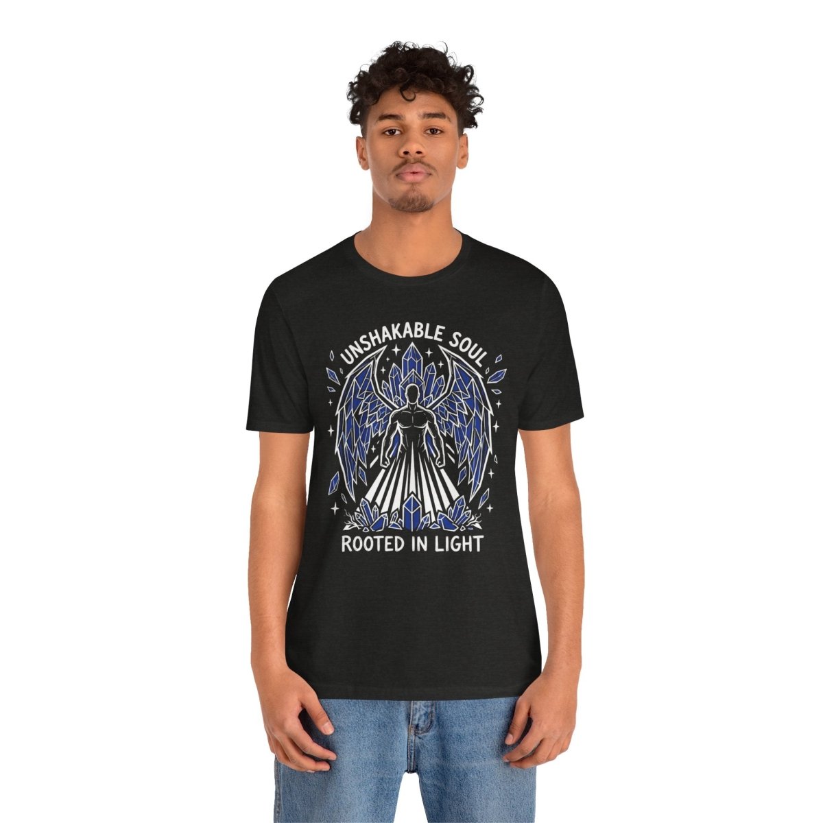 Unshakable Soul Shirt | Divine Feminine Goddess Tee | Spiritual Affirmation T-Shirt | Crystal Angel Graphic - Spirit Stitch