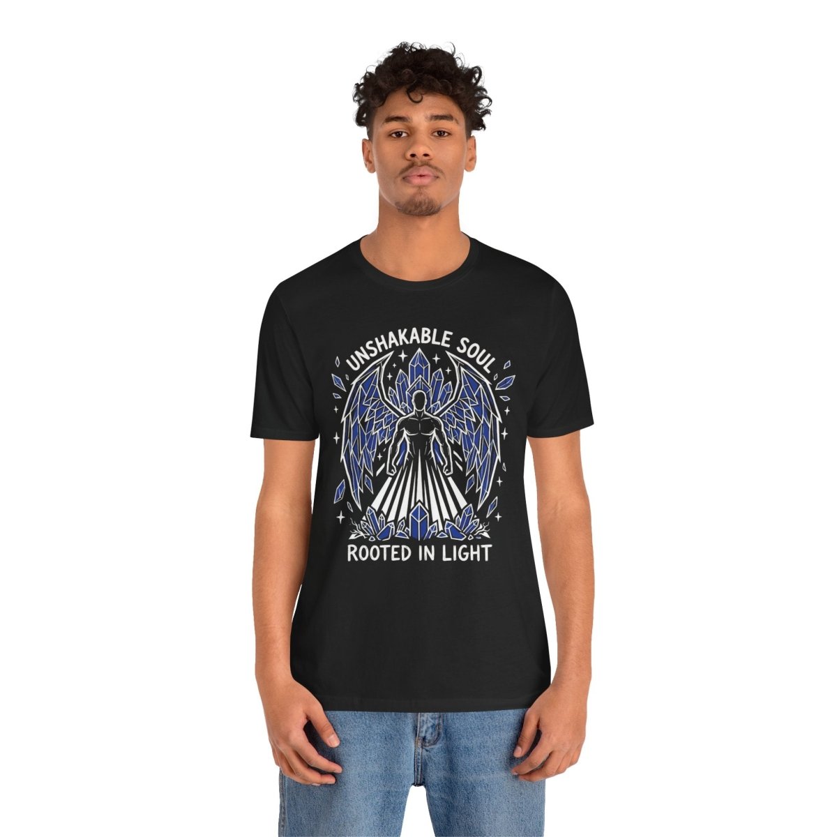 Unshakable Soul Shirt | Divine Feminine Goddess Tee | Spiritual Affirmation T-Shirt | Crystal Angel Graphic - Spirit Stitch