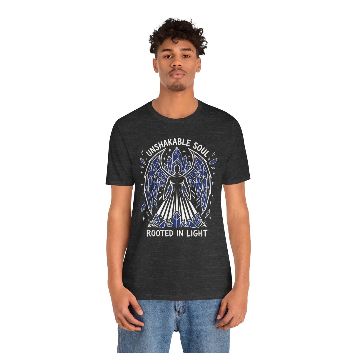 Unshakable Soul Shirt | Divine Feminine Goddess Tee | Spiritual Affirmation T-Shirt | Crystal Angel Graphic - Spirit Stitch