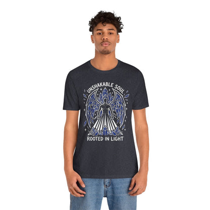 Unshakable Soul Shirt | Divine Feminine Goddess Tee | Spiritual Affirmation T-Shirt | Crystal Angel Graphic - Spirit Stitch